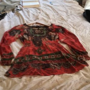 Detailed light summer top